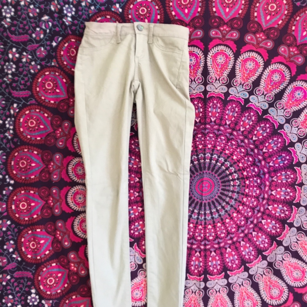 skinny khaki jegging